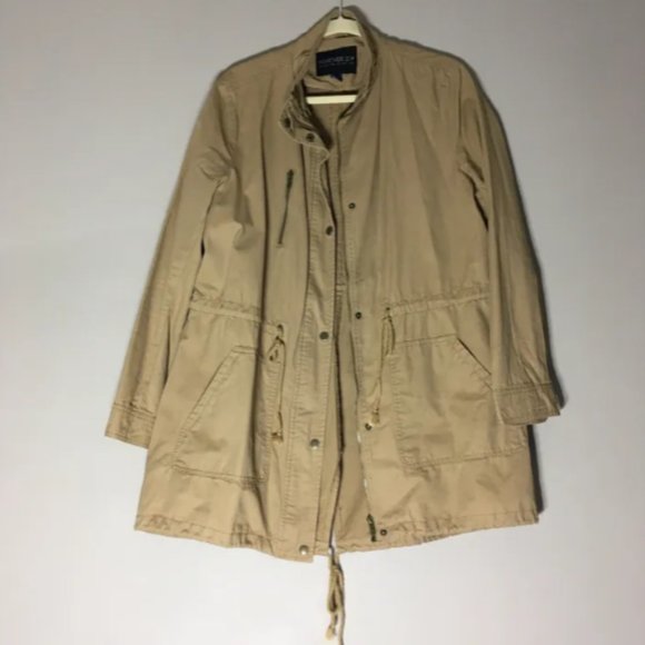 Women’s Cotton Cargo Anorak Jacket - XL - Picture 2 of 10